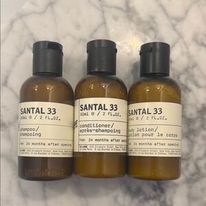 Le Labo Santal 33 Trio Set in Brown